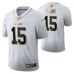 Buffalo Bills John Brown 100th Season Jersey White Vapor Limited Golden Edition