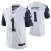 Men Dallas Cowboys Ben DiNucci 2020 NFL Draft White Color Rush Limited Jersey