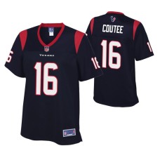 Houston Texans Keke Coutee 2019 Navy Pro Line Player Jersey