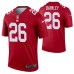 Men Saquon Barkley New York Giants Jersey Red Inverted Legend Edition