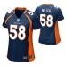 Women Denver Broncos #58 Von Miller navy Nike Game Jersey