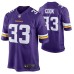 Men Minnesota Vikings Dalvin Cook #33 Game Purple Jersey