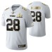 Jerick McKinnon San Francisco 49ers Super Bowl LIV White Vapor Limited Golden Edition Jersey