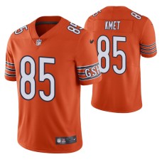 Bears Cole Kmet 2020 NFL Draft Orange Jersey Vapor Limited