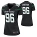 New York Jets #96 Henry Anderson Nike Black Women Player Game Jersey