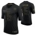 San Francisco 49ers Trent Taylor #15 Black Limited 2020 Salute To Service Jersey