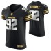 Men Cleveland Browns Chad Thomas Golden Edition Black Vapor Elite Jersey