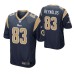 Men Los Angeles Rams #83 Josh Reynolds Navy Nike Game Jersey