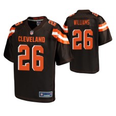 Cleveland Browns Greedy Williams Brown Pro Line Player Jersey