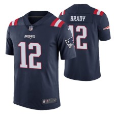 Men New England Patriots #12 Tom Brady Navy Nike color rush Limited Jersey