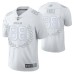 Buffalo Bills #88 Dawson Knox Vapor Limited White Platinum Jersey