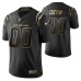 Golden Limited Black #00 Custom Los Angeles Chargers Jersey