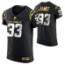 Men Los Angeles Chargers Derwin James Golden Edition Black Elite Jersey