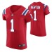 New England Patriots No. 1 Cam Newton Vapor Elite Red Jersey