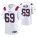 Men New England Patriots Shaq Mason #69 Game White Jersey