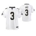 Youth New Orleans Saints #3 Wil Lutz White Nike Team Color Game Jersey