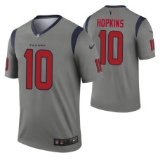 Men DeAndre Hopkins Houston Texans Jersey Gray Inverted Legend Edition