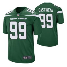 Men New York Jets #99 Mark Gastineau Nike Green Player Game Jersey