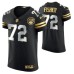 Kansas City Chiefs Eric Fisher #72 Golden Edition Black Elite Jersey