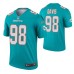 Men Raekwon Davis #98 Miami Dolphins Aqua Legend Jersey