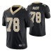 Men New Orleans Saints Erik McCoy Black Golden Edition Jersey