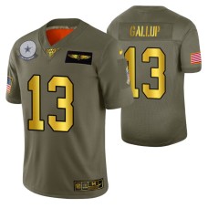 NFL 100th Season Dallas Cowboys Michael Gallup Men 2019 Salute to Service Jersey