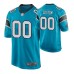 Men Carolina Panthers #00 Custom Blue Nike Game Jersey