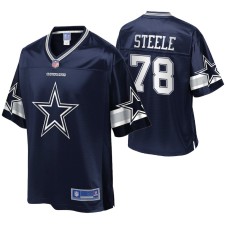 Men Dallas Cowboys Terence Steele Team Icon Navy Jersey