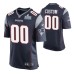 Men New England Patriots Custom Super Bowl LIII Nike Game Jersey Navy