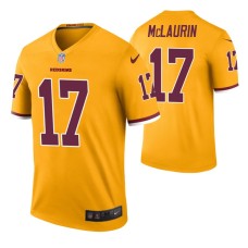 Terry McLaurin Washington Redskins Gold 2019 NFL Draft Color Rush Legend Jersey