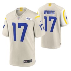 Robert Woods Los Angeles Rams Cream Game Jersey Men