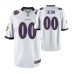 Men Carolina Panthers #00 Custom White Nike Game Jersey