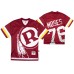 Washington Redskins #76 Morgan Moses Big Face Burgundy Jersey