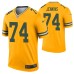 Men Elgton Jenkins Green Bay Packers Jersey Gold Inverted Legend Edition