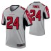 Atlanta Falcons A.J. Terrell Inverted Legend #24 Silver Jersey