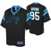 Men Carolina Panthers Derrick Brown Icon Black Jersey