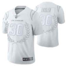 Los Angeles Chargers #30 Austin Ekeler limited edition White collection Jersey