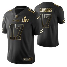 Emmanuel Sanders San Francisco 49ers Super Bowl LIV Black Vapor Limited Golden Edition Jersey