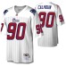 Men New England Patriots Shilique Calhoun Legacy Replica White Jersey