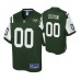 Youth New York Jets #00 Custom Green Pro Line Jersey