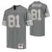 Calvin Johnson Detroit Lions Metal Replica Jersey Charcoal