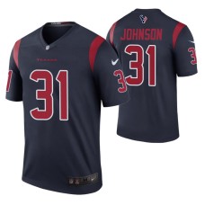 David Johnson Houston Texans Navy Color Rush Legend Jersey