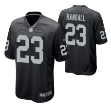 Las Vegas Raiders Damarious Randall Game #23 Black Jersey