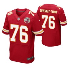 Men Kansas City Chiefs Laurent Duvernay-Tardif #76 Elite Red Jersey