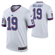 Kenny Golladay No. 19 New York Giants White Color Rush Legend Jersey