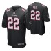 Men Atlanta Falcons #22 Keanu Neal Black Nike Game Jersey