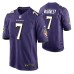 Baltimore Ravens Trace McSorley #7 Purple Game Jersey