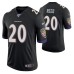 Men Baltimore Ravens Ed Reed Black 100th Season Limited Jersey