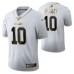 Buffalo Bills Cole Beasley 100th Season Jersey White Vapor Limited Golden Edition