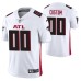 Atlanta Falcons Custom Vapor Limited White Jersey